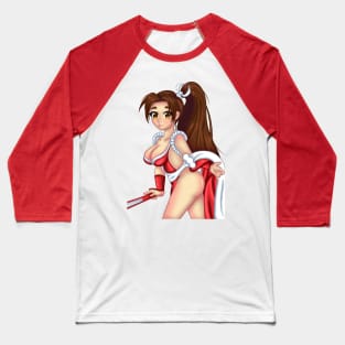 Mai Shiranui KOF Baseball T-Shirt